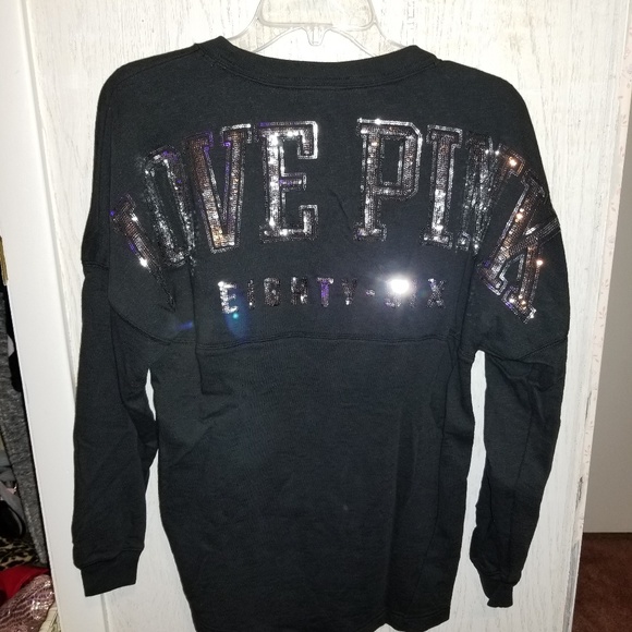 PINK Victoria's Secret Sweaters - oversized bling sweater